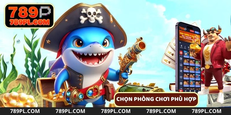 Chọn phòng chơi hợp lý giúp bạn tránh rủi ro mất quá nhiều tiền khi chưa quen với game